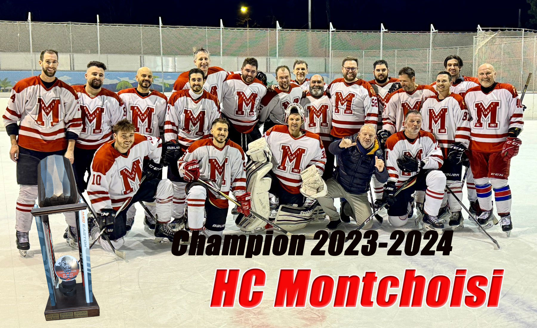 Le HC Montchoisi champion 2023-2024