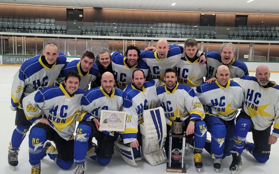 Le HC Nyon remporte le championnat 2024-2025
